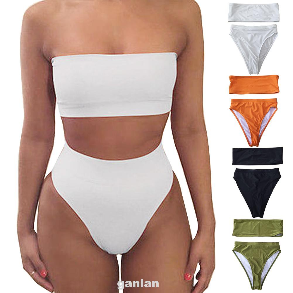 Bikini Cúp Ngực Lưng Cao Thiết Kế Quyến Rũ Cho Phái Nữ | BigBuy360 - bigbuy360.vn