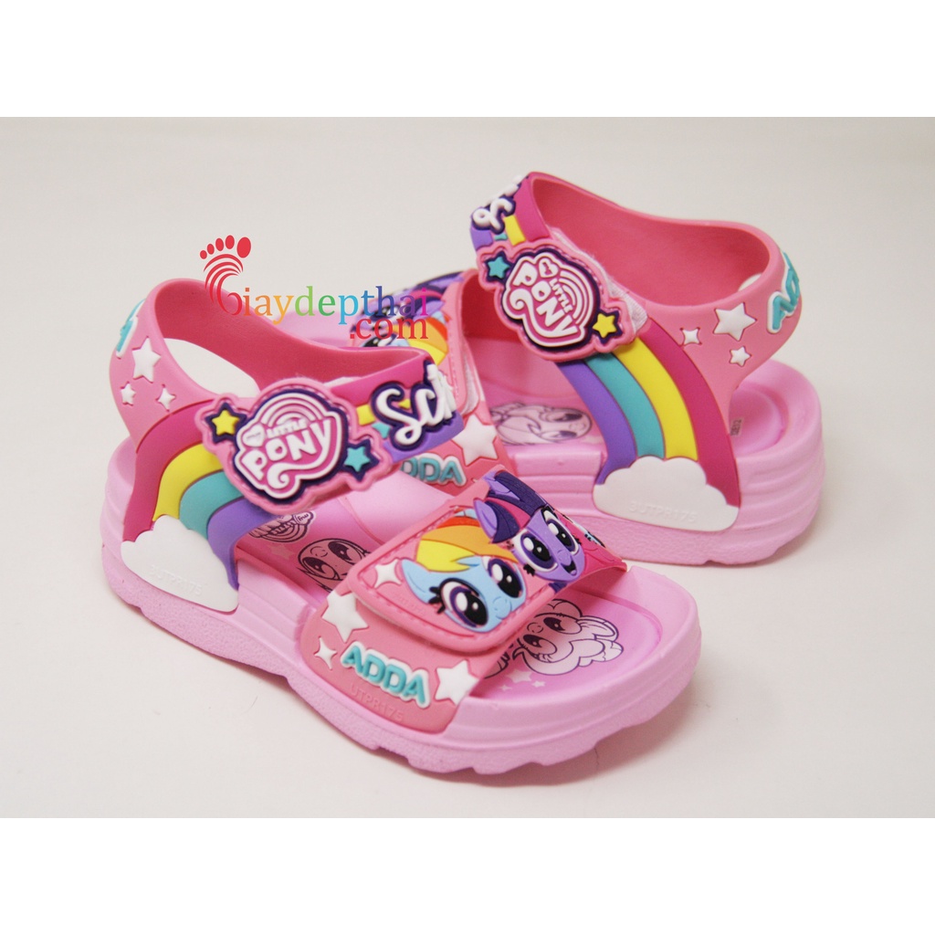 Giày sandal quai hậu Thái Lan Bé Trai Bé Gái ngựa Pony Adda 32E12