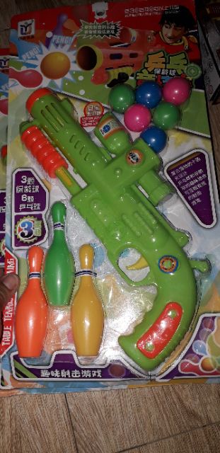 Mô hình tập bắn boowling bằng nhựa