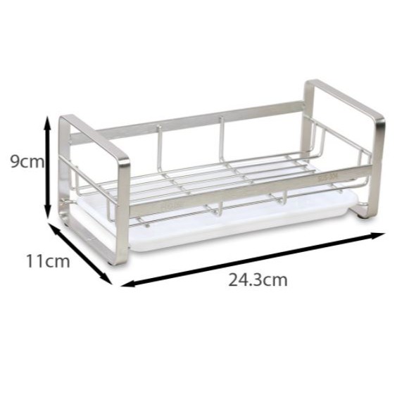 Kệ Rổ để đồ rửa chén Inox 304 Nanichino size Lớn