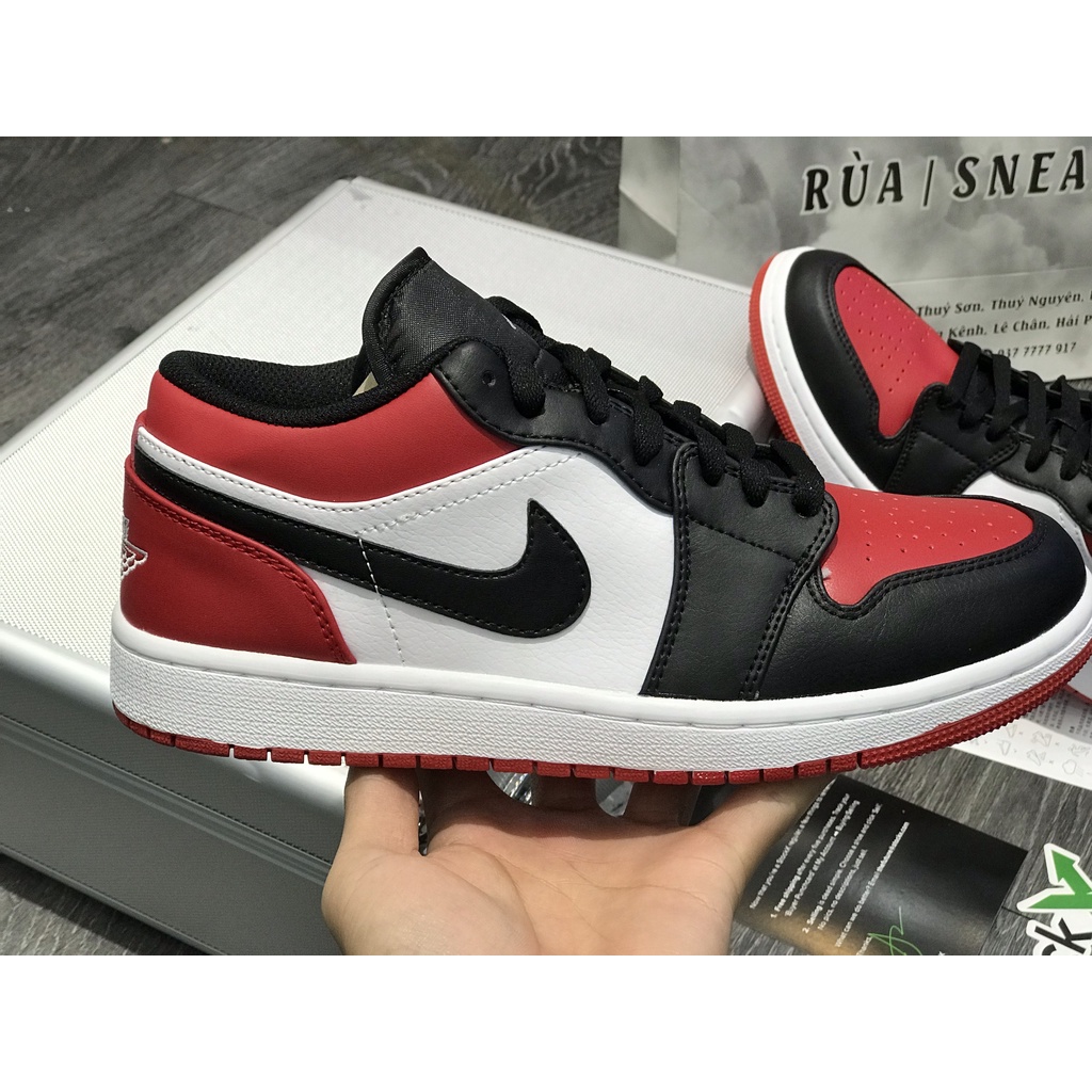 Siêu Phẩm Giày Thể Thảo Sneaker JD Đỏ Trắng  Bred Toe 2020 Cao Cấp Ảnh Thật + freeship + Tặng Tất