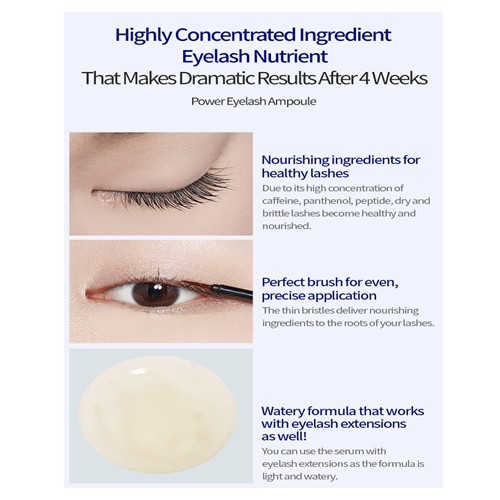 [Hàng mới về] Tinh Chất Dưỡng Mi Thương Hiệu Etude House EX+ 6g