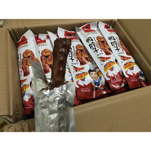 Cổ vịt cay tứ xuyên 50g