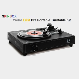 SPINBOX - Mâm đĩa than di động đầu tiên trên thế giới làm từ DIY Kit