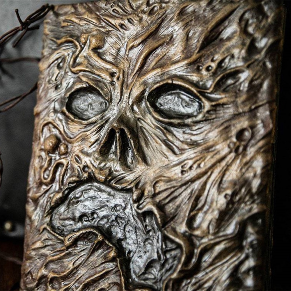 Quyển Sách Ma Thuật Kinh Dị Phong Cách Vintage Trang Trí Phòng