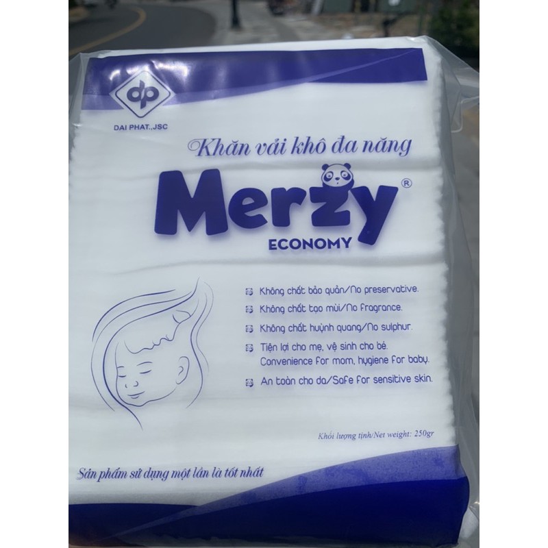 Thanh khô đa năng Merzy gói 250g hàng cao cấp cho bé