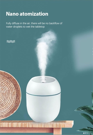 Bộ Thiết Bị Khuếch Tán Tinh Dầu Sóng Siêu Âm Mini Tiện Lợi