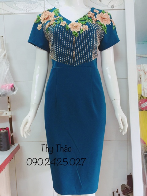 Đầm trung niên thy thảo &quot; thiết kế theo số đo &quot;