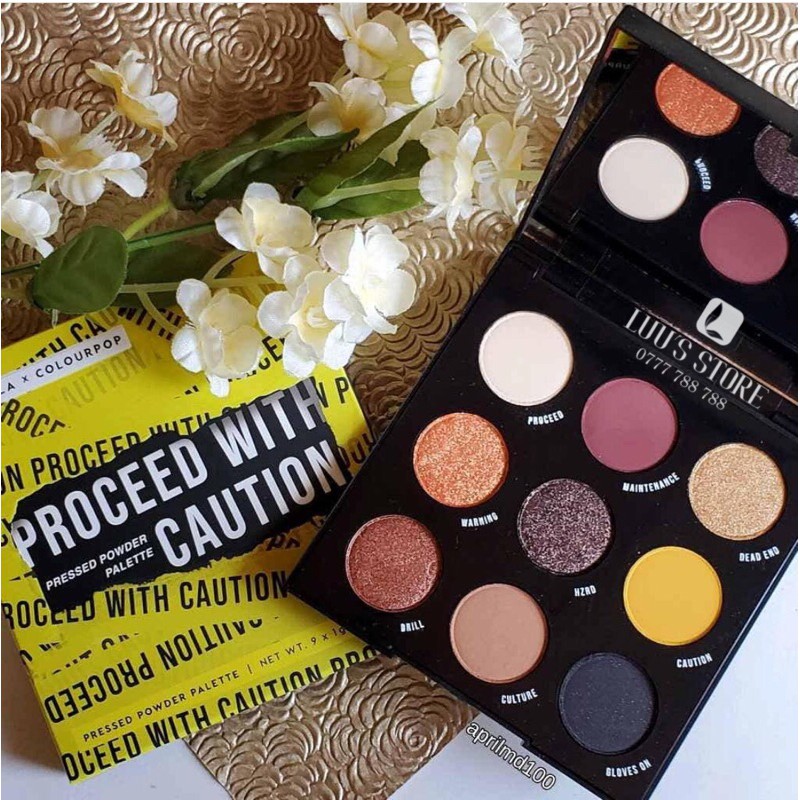 Bảng Phấn Mắt Colourpop Proceed With Caution