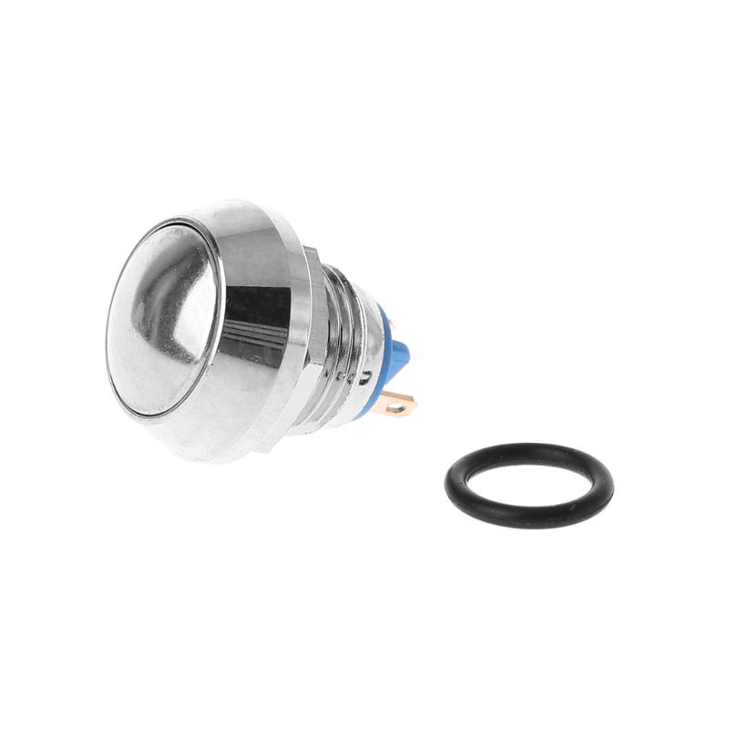 Công Tắc Nút Nhấn Bằng Kim Loại 12mm 3A / 36V Cho DC