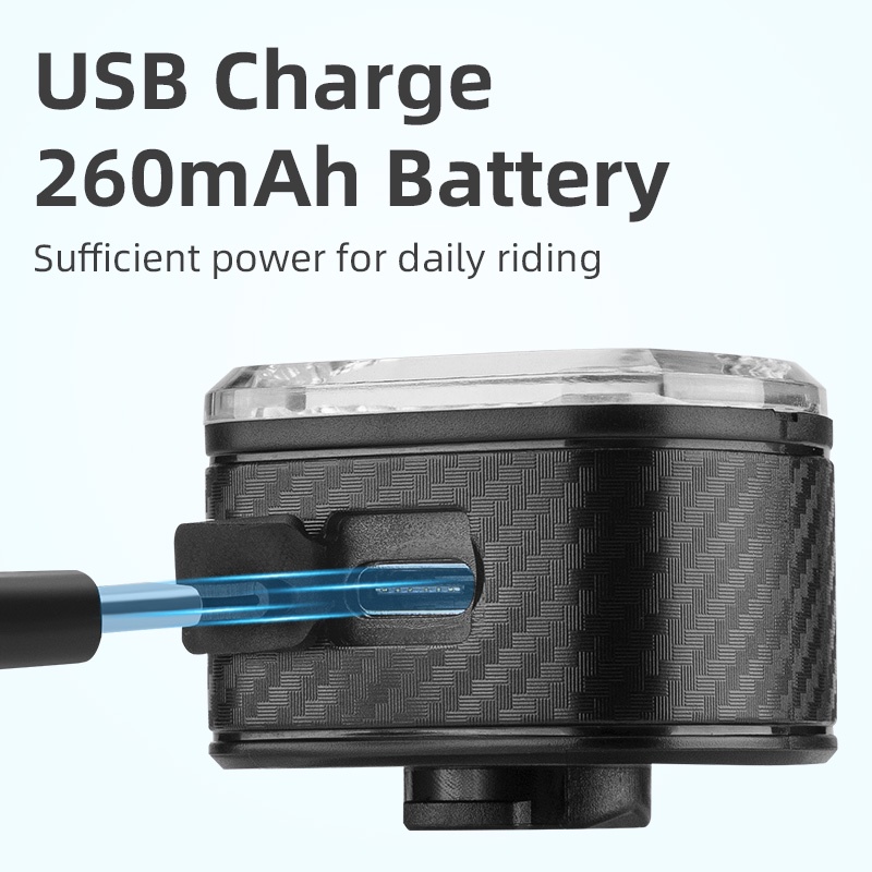 Rockbros Giá Đỡ Đèn Đuôi Xe Đạp ROCKBROS Chống Nước IPX6 2 Màu 3 Màu
