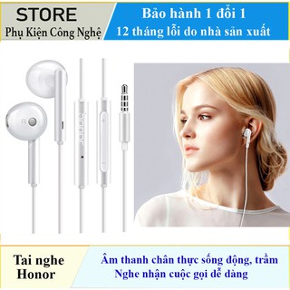 Tai nghe nhét tai Honor Earphones màu trắng