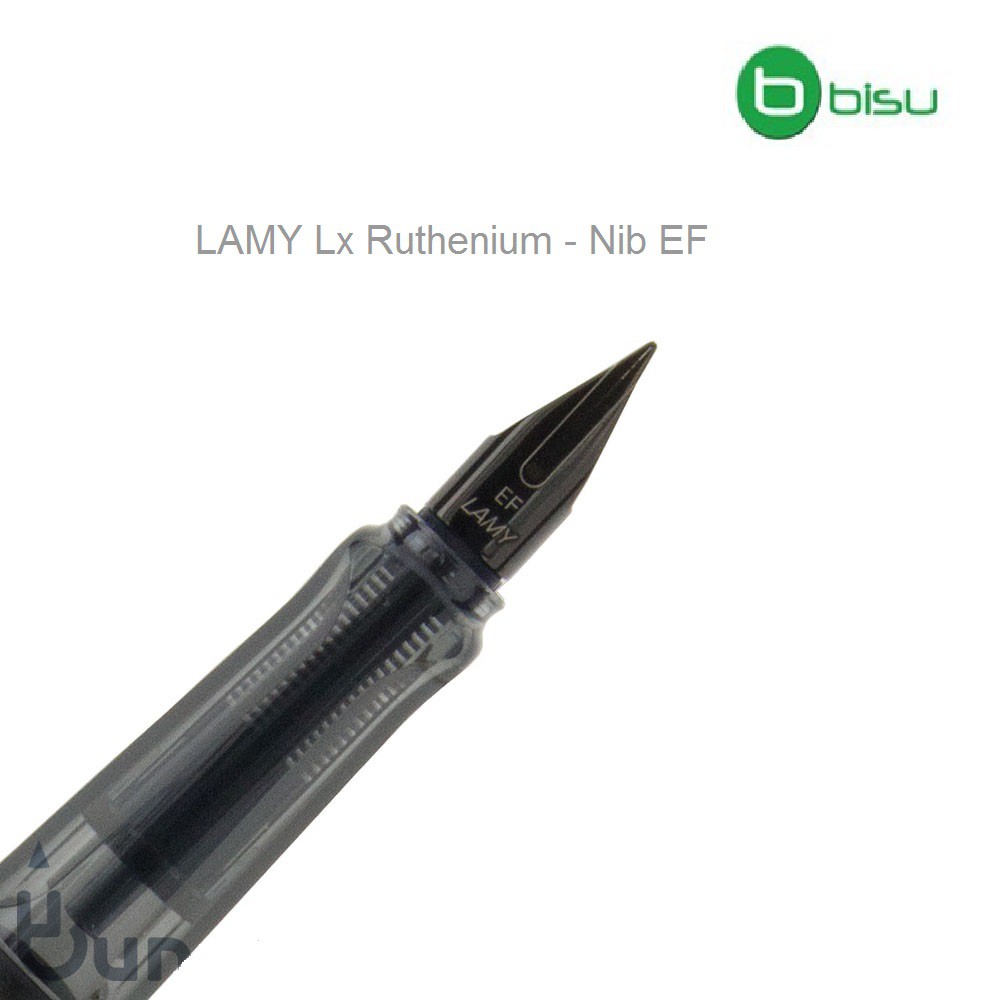 Bút mực Lamy - LX (Live Deluxe) Ghi xám (L057 - Ruthenium - Ngòi F)