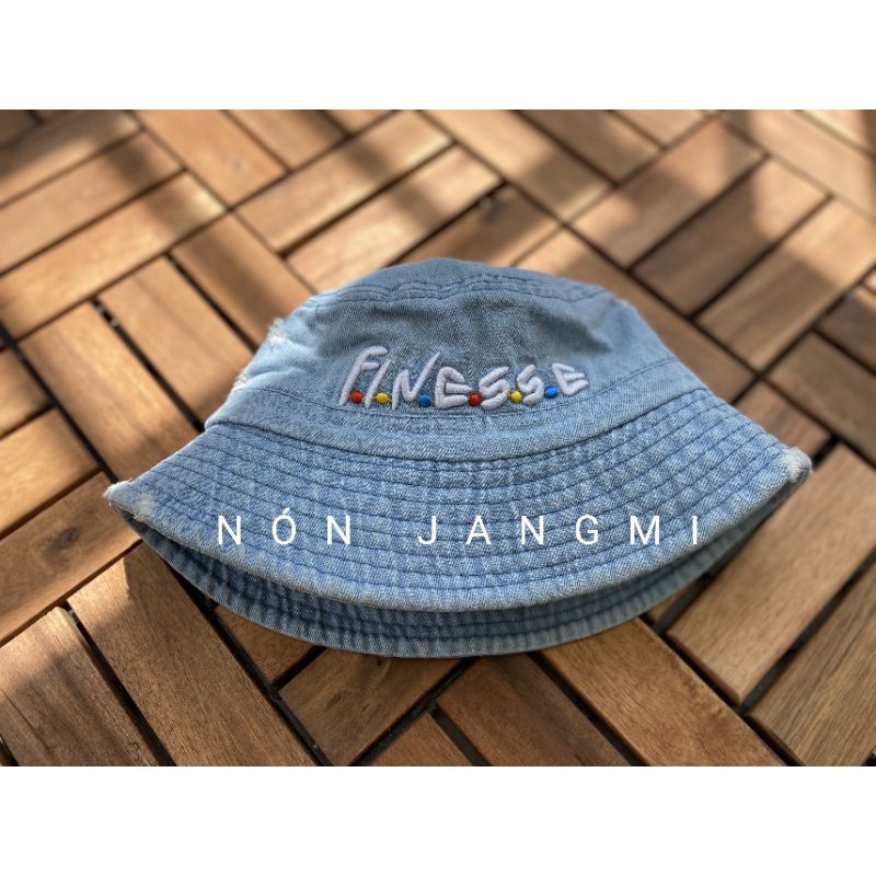 Nón Bucket Vải Jean