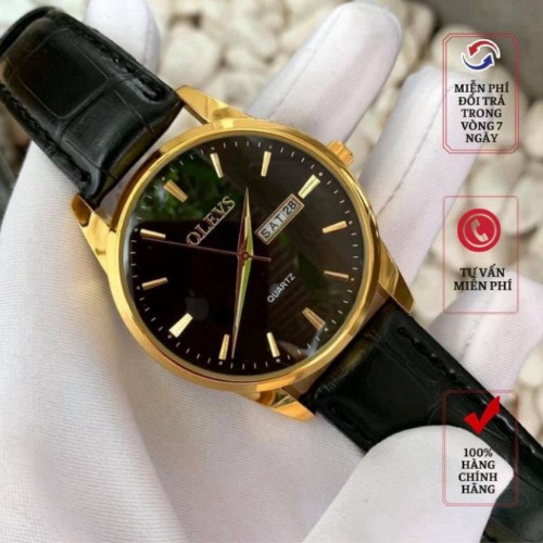 Đồng Hồ Nam Cao Cấp Dây Da Đẹp Chính Hãng OLEVS