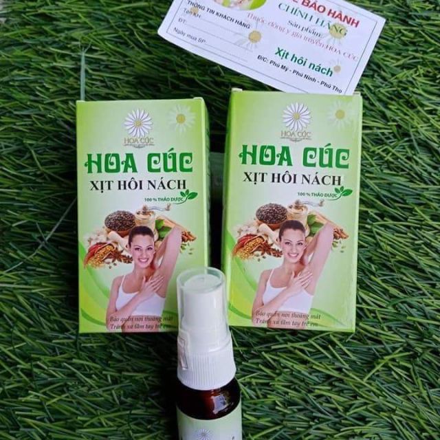 (Chính Hãng) Xịt Triệt Hôi Nách Hoa Cúc - Ngăn Tiết Mồ Hôi - Giảm Thâm- Lazen cosmetics