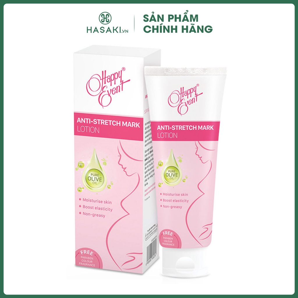 Sữa Chống Rạn Da Trước Khi Sinh Happy Event Antenatal Massage Lotion