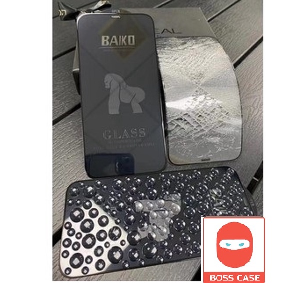 🌸Kính Cường Lực iphone🌸king kong baiko chống bẩn bui phủ nano ip 6/6 plus/7-8 plus/X-XS/XSMAX/11-pro-max/12/13 pro max