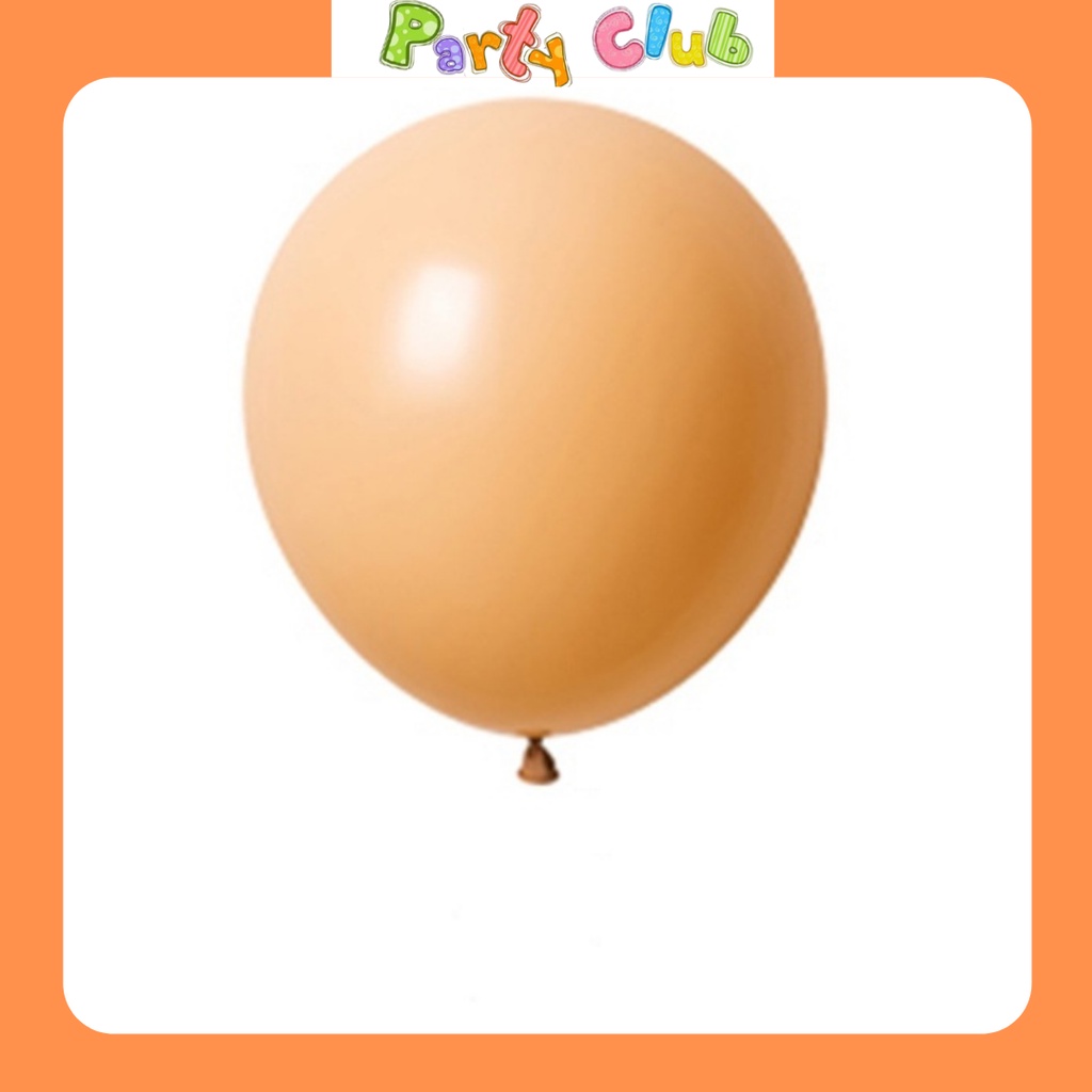 Bong bóng màu nâu cafe