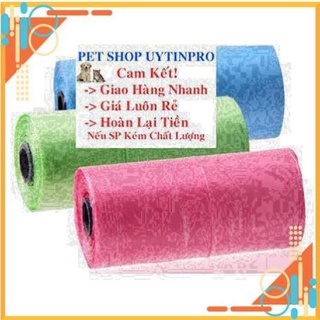 QN003 ndk13 ndk13 ndk13 CUỘN RÁC DỌN PHÂN CHO PET THÚ CƯNG CHÓ MÈO Không In Hình - anhpro