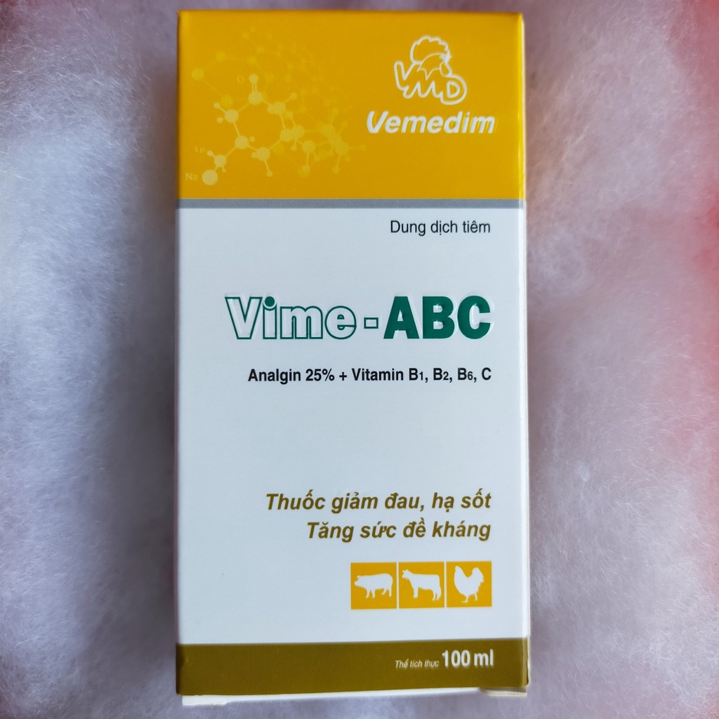 Giảm đau, hạ nhiệt, tăng sức đề kháng Vemedim Vime-ABC
