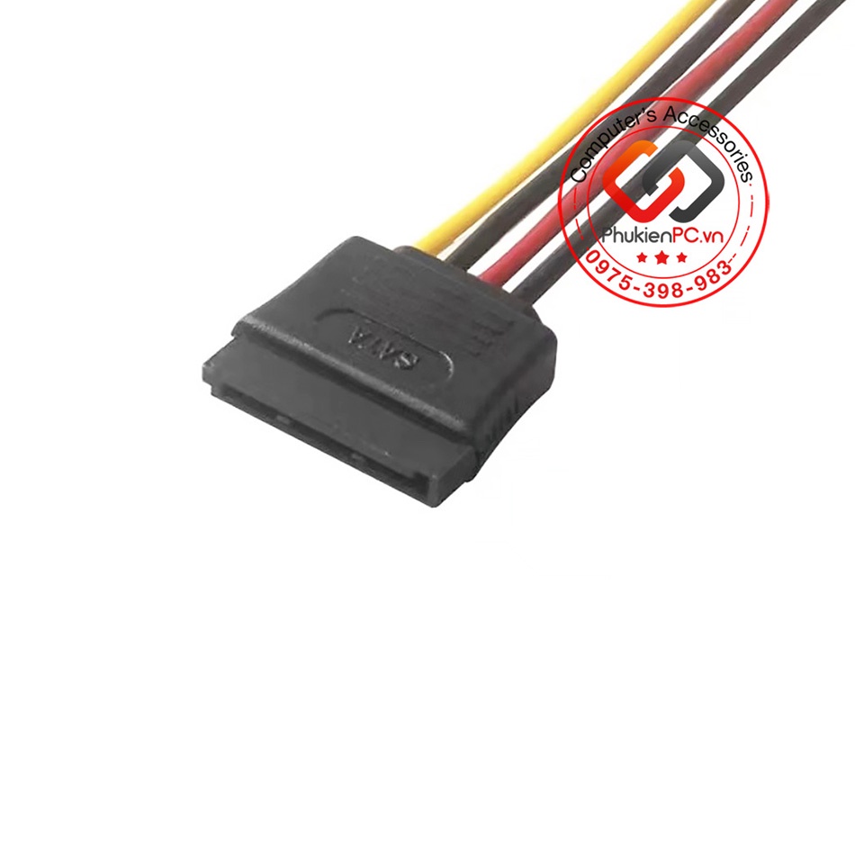 Cáp nguồn ổ cứng iTX PH2.0mm sang SATA HDD SSD SATA, Mini PC, Tiny PC đầu ghi Camera Hikvision