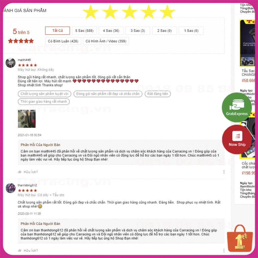 Máy Hút Bụi CARRACING Máy Hút Bụi Cầm Tay Không Dây và Có Dây Cho Ô Tô và Gia Đình - Phụ kiện nội thất  Xe Hơi nhà cửa | BigBuy360 - bigbuy360.vn