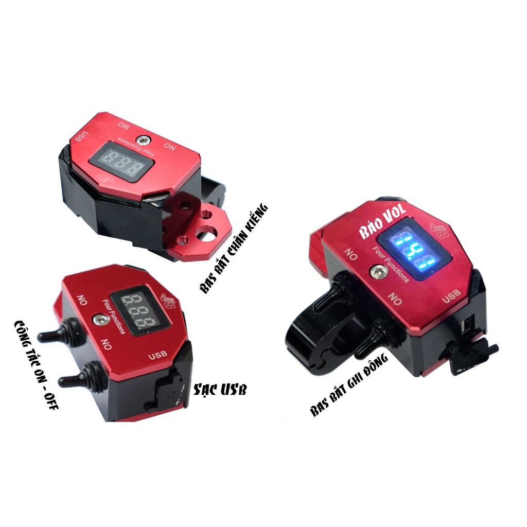 Công tắc phụ 4 chức năng