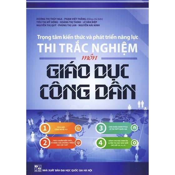 Sách - Trọng Tâm Kiến Thức Và Phát Triển Năng Lực Thi Trắc Nghiệm - Môn Giáo Dục Công Dân
