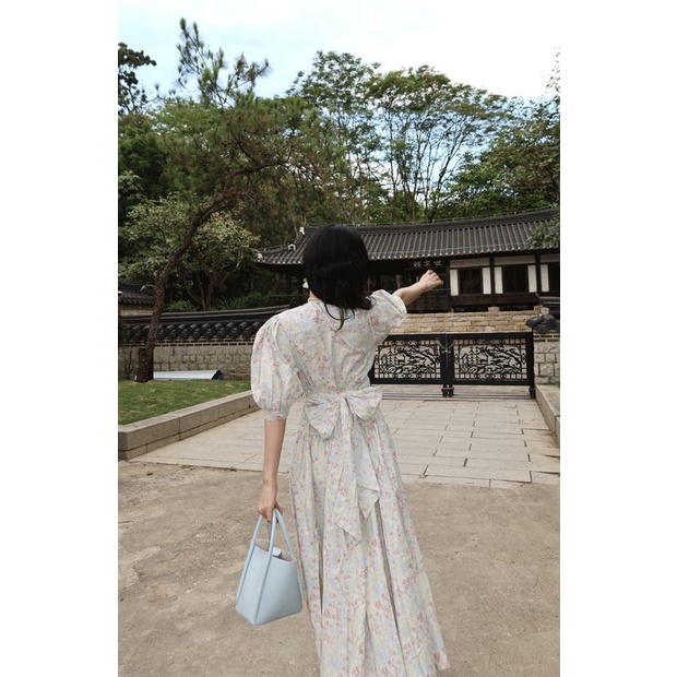 Đầm Hoa Thiết Kế Mới Xinh Xắn Thời Trang Mùa Hè Dành Cho Nữ