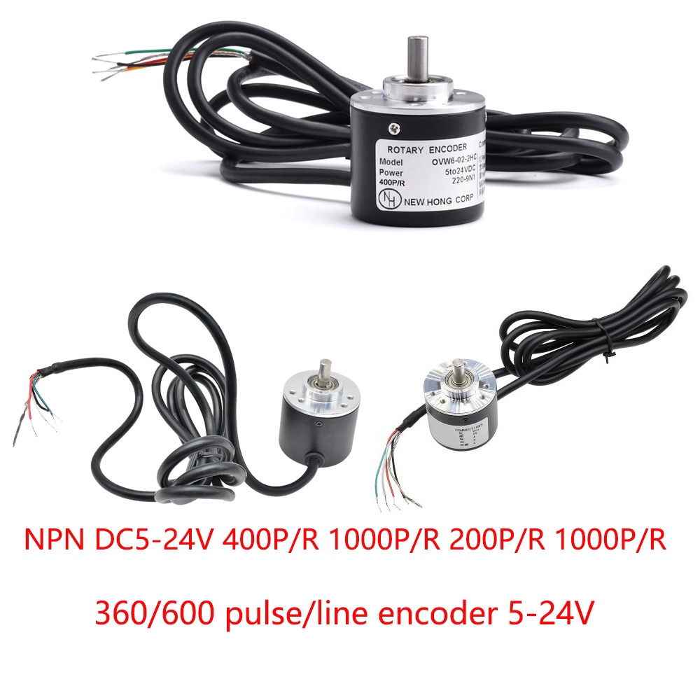 Bộ Giải Mã Trục 6mm Pcbfun DC 5V-24V 100-1000P / R