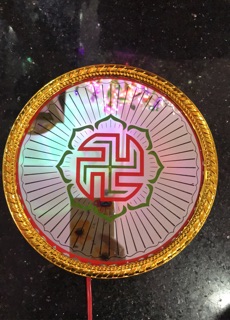 Đèn hào quang cơ led hoa sen 18cm