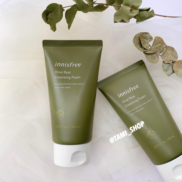 SỮA RỬA MẶT INNISFREE OLIVE REAL CLEANSING FOAM