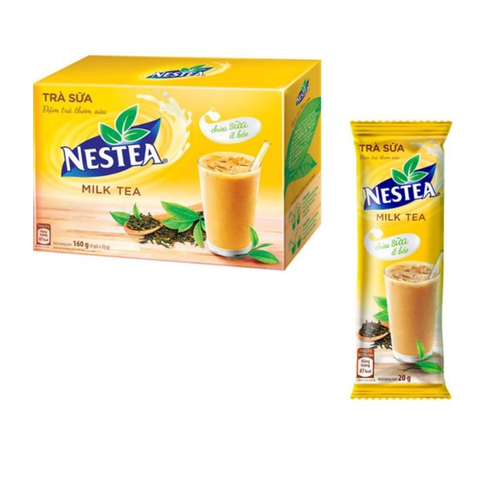 Trà Sữa Nestea (8 Gói x 20g)