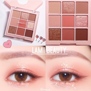 BẢNG PHẤN MẮT 9 Ô PEACH C SOFT MOOD EYESHADOW PALETTE
