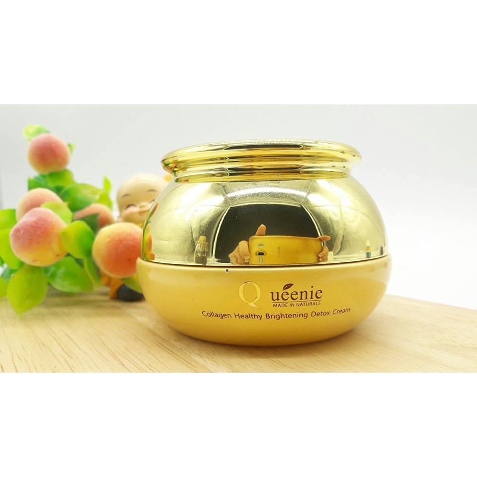 Bộ đôi dưỡng da trắng hồng rạng rỡ Queenie Nutri Collagen.