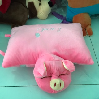 Gối đi xe máy an toàn cho bé ( Heo con)