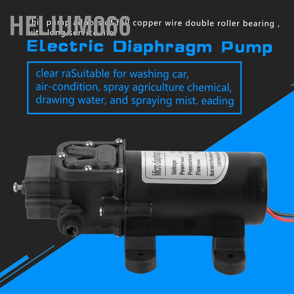 Bơm màng Máy Bơm Nước Áp Suất Cao DC24V 60W 5L Helium066