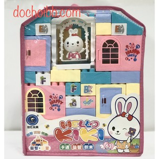 Bộ túi ráp ngôi nhà Thỏ Hello KIKI 1088