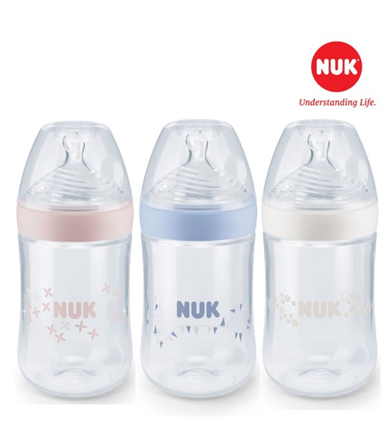 BÌNH SỮA NUK 150ML/ 260ML PP NATURE SENSE