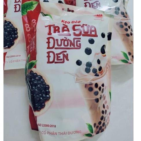Kẹo trà sữa đường đen mix vị 320g bubble tea