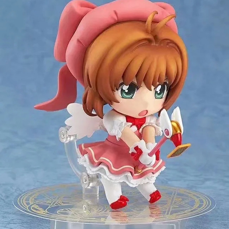 Nendoroid Sakura chan #Set 400 Mô Hình Nhân Vật anime Thủ Lĩnh Thẻ Bài