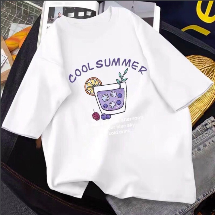 Áo phông cốc nước Cool Summer HARIQUEEN