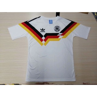 Áo Bóng Đá Đội Tuyển Đức 1990 Thời Gian Cổ Điển Áo Bóng Đá Phiên Bản Thái Lan 18 Klimsman