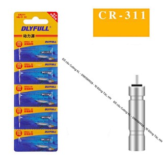 Pin led CR311 vỉ vàng/xanh