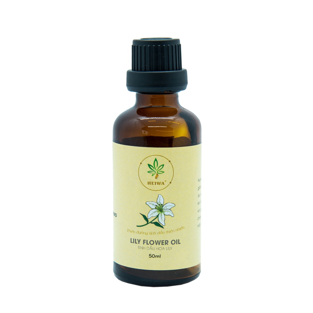 [CHAI LỚN] Tinh dầu Hoa Lily thương hiệu HEIWA dung tích 50ML đuổi muỗi, thơm phòng, cực kỳ thư giãn