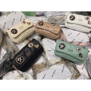 Túi L.Y.N huy hiệu sz 17cm ( ib shop chọn màu)