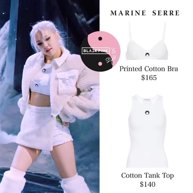 Set bra giống rose blackpink cực chất