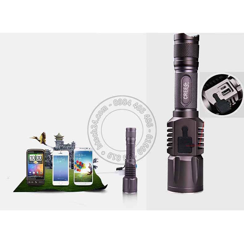 Đèn pin siêu sáng T7P