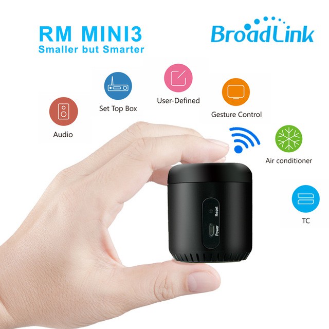 Bộ điều khiển hồng ngoại trung tâm BroadLink RM Mini 3 [Bản quốc tế]